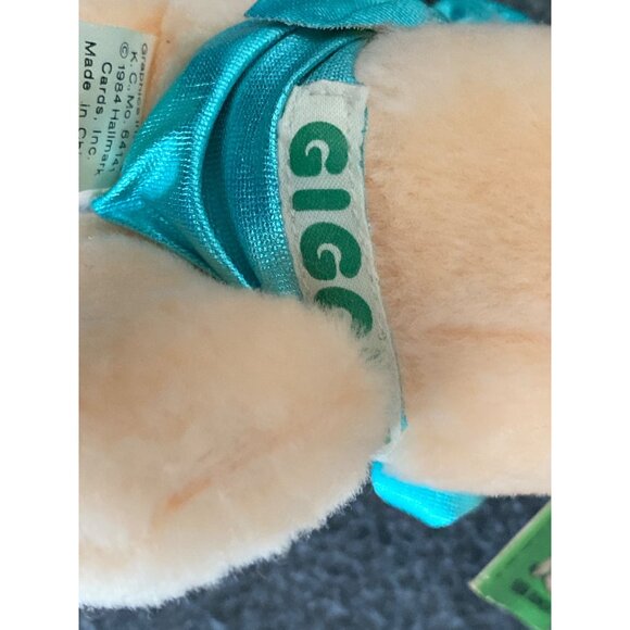 Taco Bell Promo 1984 Hugga Bunch Gigglet 7” Long Plush Stuffed Doll Hallmark - Picture 7 of 9